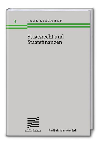 Cover-Bild Staatsrecht und Staatsfinanzen