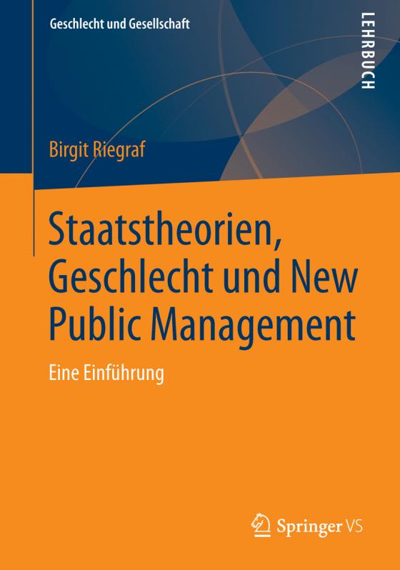 Cover-Bild Staatstheorien, Geschlecht und New Public Management