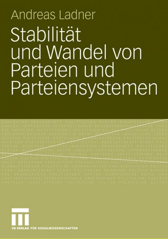 Cover-Bild Stabilität und Wandel von Parteien und Parteiensystemen