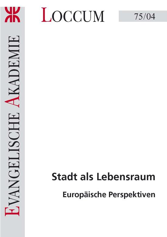 Cover-Bild Stadt als Lebensraum