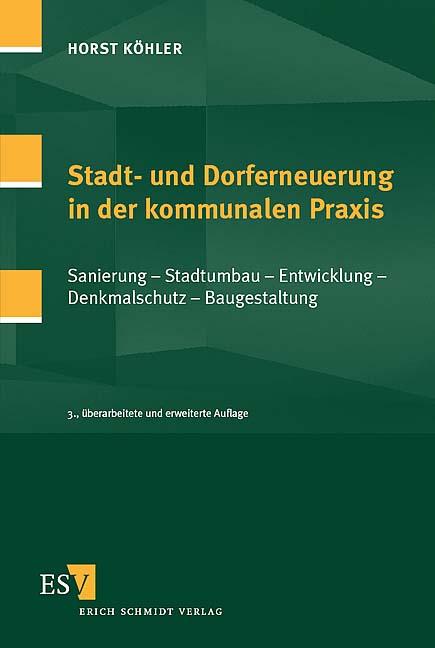 Cover-Bild Stadt- und Dorferneuerung in der kommunalen Praxis