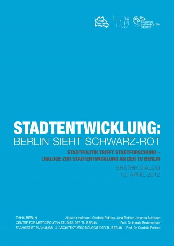 Cover-Bild Stadtentwicklung: Berlin sieht schwarz-rot.