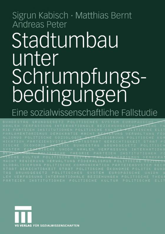 Cover-Bild Stadtumbau unter Schrumpfungsbedingungen