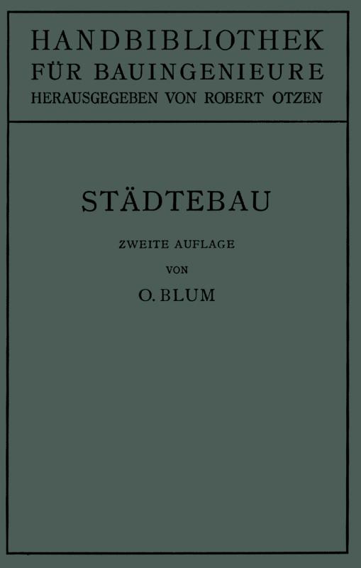 Cover-Bild Städtebau