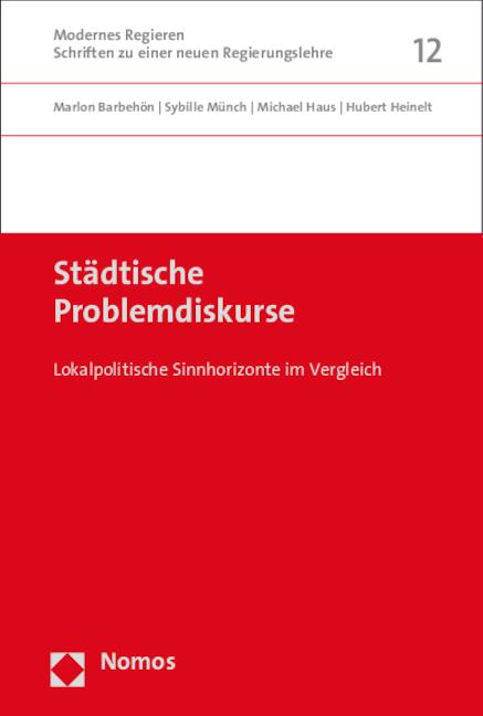 Cover-Bild Städtische Problemdiskurse