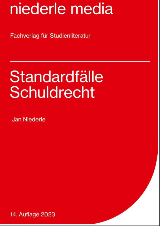 Cover-Bild Standardfälle Schuldrecht - 2023