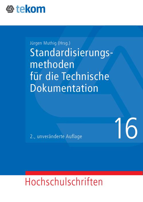 Cover-Bild Standardisierungsmethoden für die Technische Dokumentation