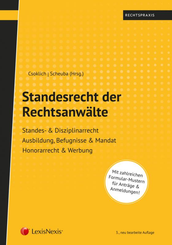 Cover-Bild Standesrecht der Rechtsanwälte