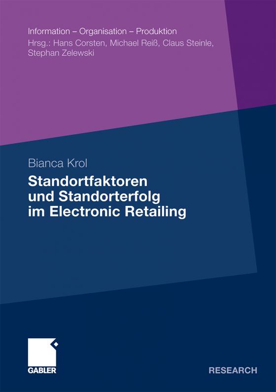 Cover-Bild Standortfaktoren und Standorterfolg im Electronic Retailing