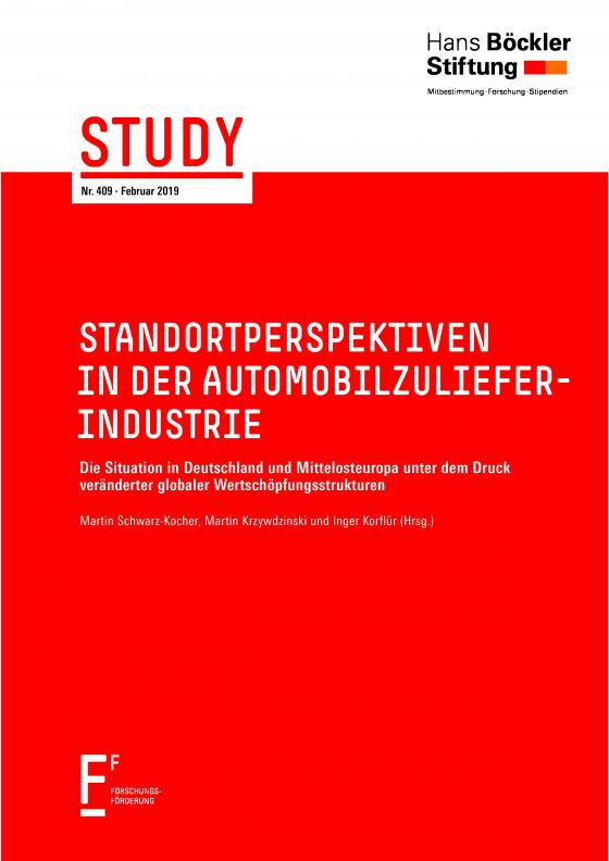 Cover-Bild Standortperspektiven in der Automobilzuliefererindustrie