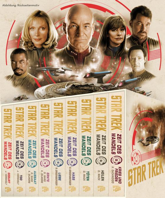 Cover-Bild Star Trek – Zeit des Wandels | Band 1 bis 9 im Boxset – inklusive 9 Miniprints
