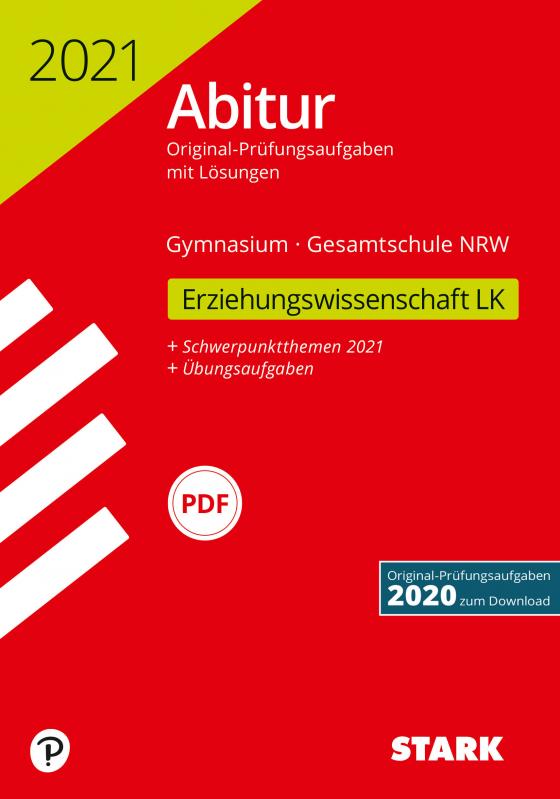 Cover-Bild STARK Abiturprüfung NRW 2021 - Erziehungswissenschaft LK