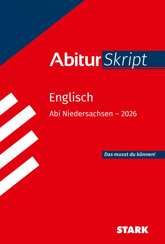 Cover-Bild STARK AbiturSkript - Englisch - Niedersachsen 2026