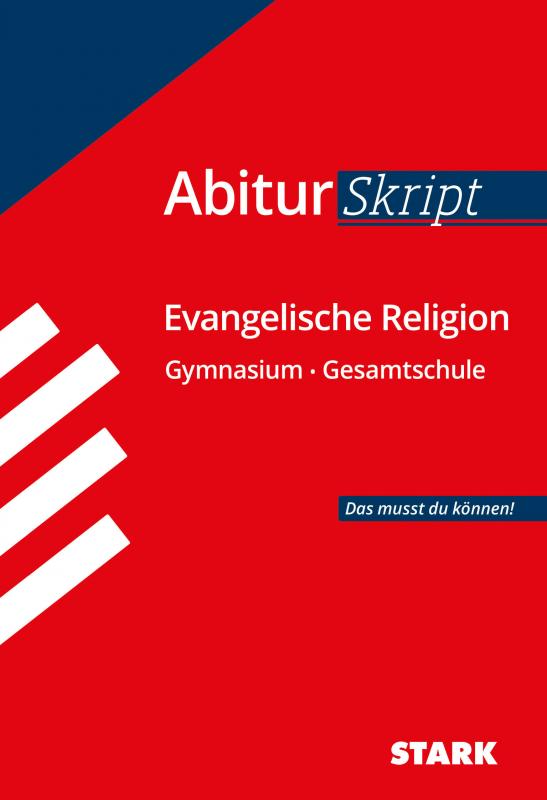 Cover-Bild STARK AbiturSkript - Evangelische Religion