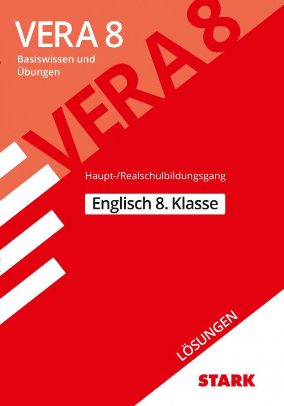 Cover-Bild STARK Lösungen zu VERA 8 Haupt-/Realschulbildungsgang - Englisch