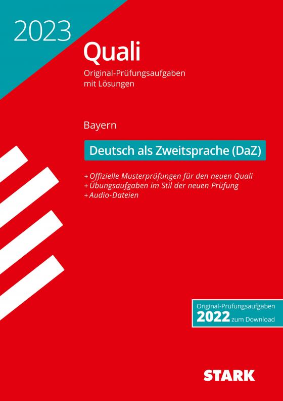 STARK Original-Prüfungen Quali Mittelschule 2023 - Deutsch Als ...