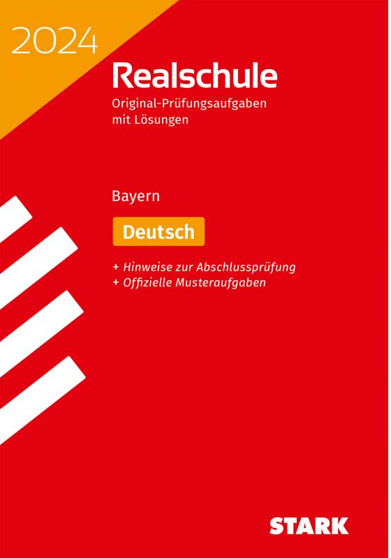 Cover-Bild STARK Original-Prüfungen Realschule 2024 - Deutsch - Bayern