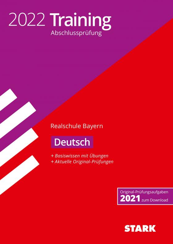 Cover-Bild STARK Training Abschlussprüfung Realschule 2022 - Deutsch - Bayern