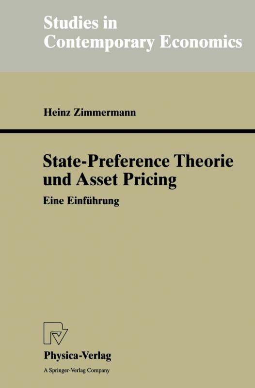 Cover-Bild State-Preference Theorie und Asset Pricing