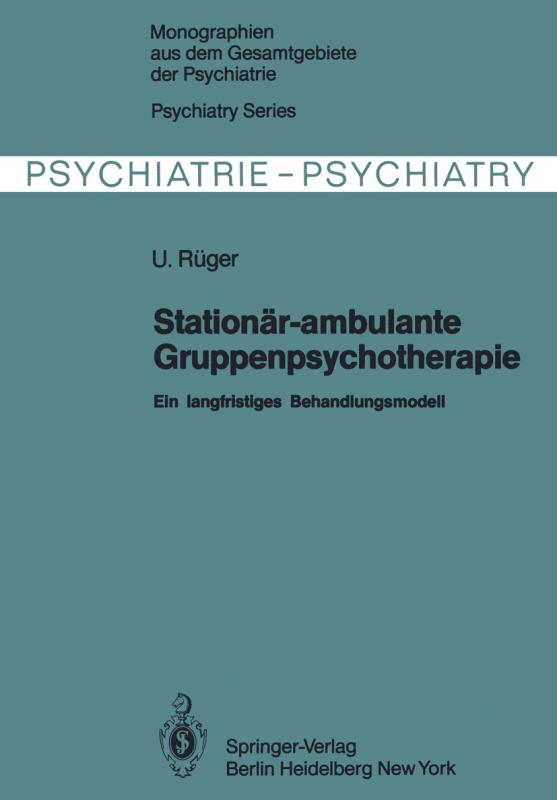 Cover-Bild Stationär-ambulante Gruppenpsychotherapie