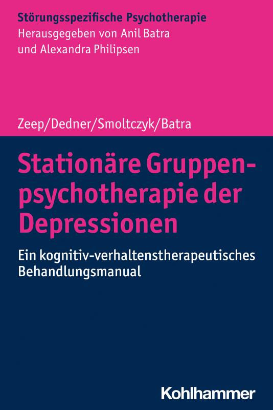 Cover-Bild Stationäre Gruppenpsychotherapie der Depressionen