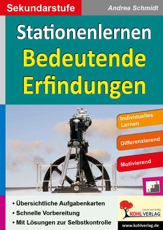 Cover-Bild Stationenlernen Bedeutende Erfindungen