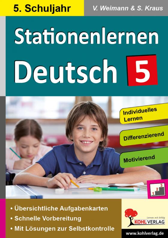 Cover-Bild Stationenlernen Deutsch / Klasse 5