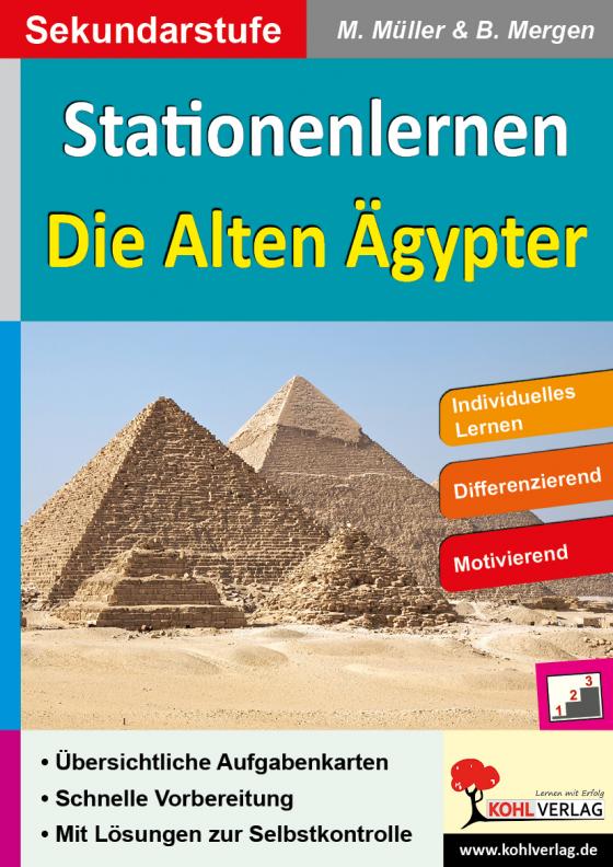 Cover-Bild Stationenlernen Die alten Ägypter