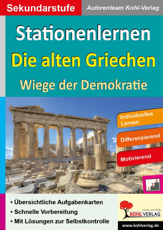 Cover-Bild Stationenlernen Die alten Griechen