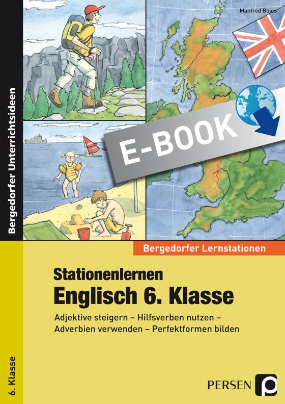 Cover-Bild Stationenlernen Englisch 6. Klasse