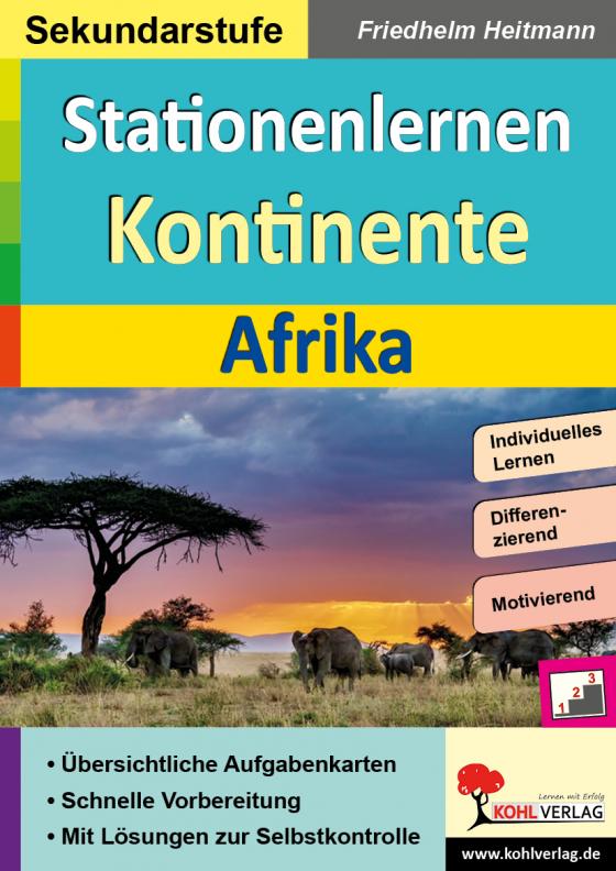 Cover-Bild Stationenlernen Kontinente / Afrika