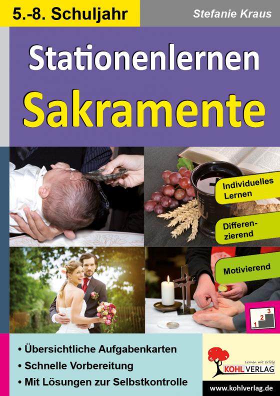 Cover-Bild Stationenlernen Sakramente / Klasse 5-8