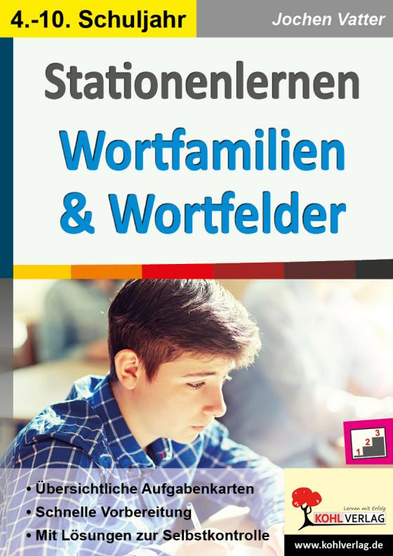 Cover-Bild Stationenlernen Wortfamilien & Wortfelder