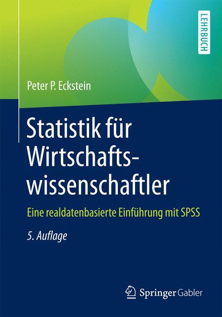 Cover-Bild Statistik für Wirtschaftswissenschaftler