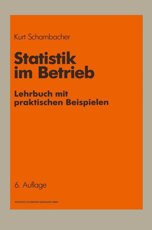 Cover-Bild Statistik im Betrieb