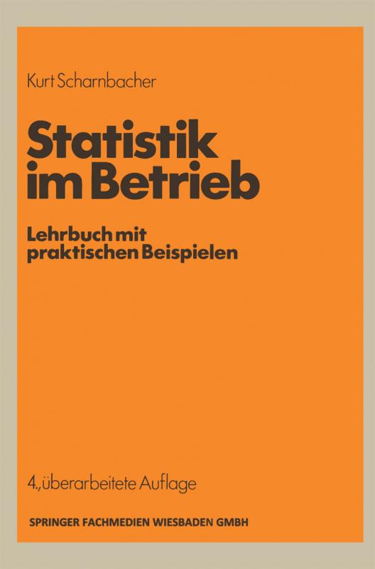 Cover-Bild Statistik im Betrieb