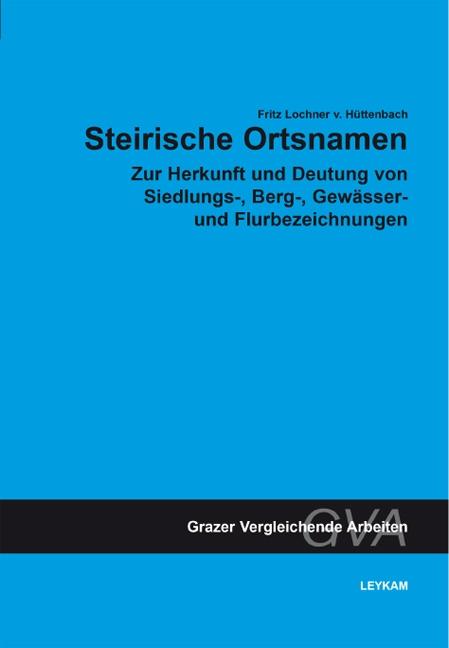 Cover-Bild Steirische Ortsnamen