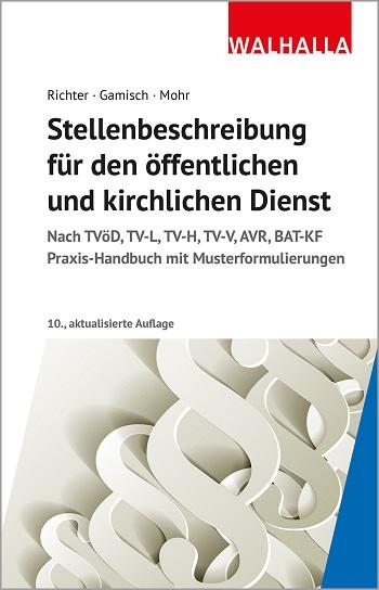 Cover-Bild Stellenbeschreibung für den öffentlichen und kirchlichen Dienst