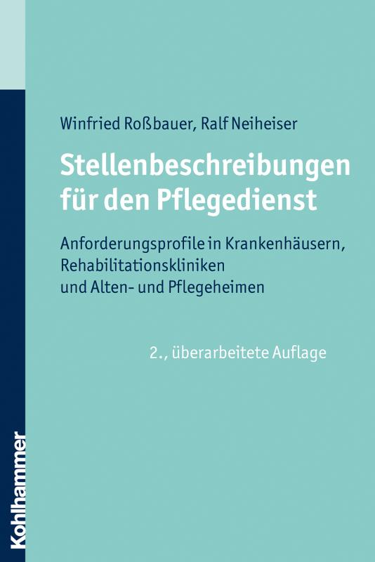 Cover-Bild Stellenbeschreibungen für den Pflegedienst