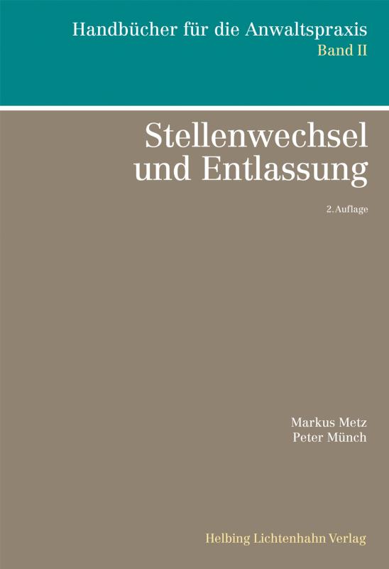 Cover-Bild Stellenwechsel und Entlassung