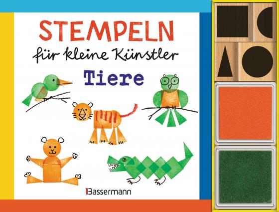 Cover-Bild Stempeln für kleine Künstler - Tiere-Set