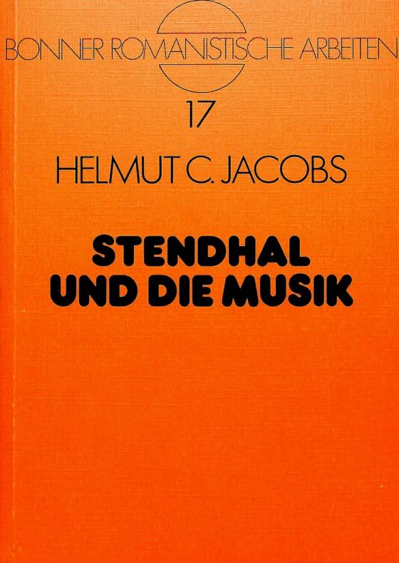 Cover-Bild Stendhal und die Musik
