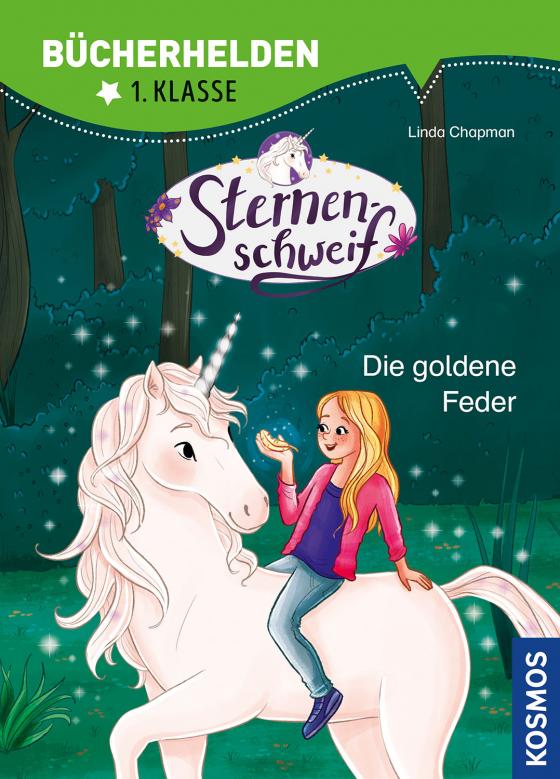 Cover-Bild Sternenschweif, Bücherhelden 1. Klasse, Die goldene Feder