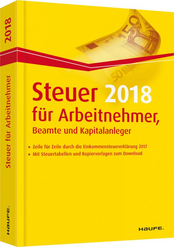 Cover-Bild Steuer 2018 für Arbeitnehmer, Beamte und Kapitalanleger
