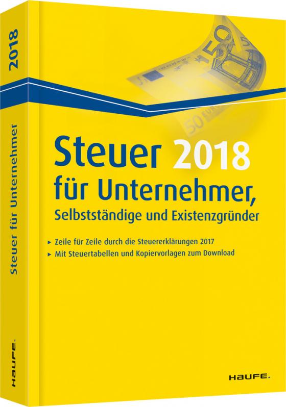 Cover-Bild Steuer 2018 für Unternehmer, Selbstständige und Existenzgründer