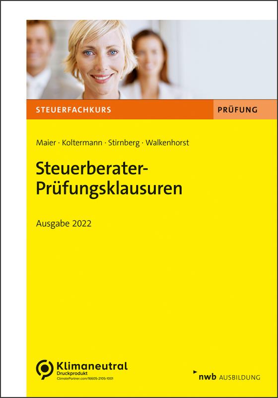 Cover-Bild Steuerberater-Prüfungsklausuren