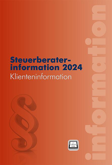 Cover-Bild Steuerberaterinformation 2024