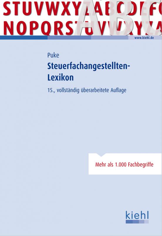 Cover-Bild Steuerfachangestellten-Lexikon