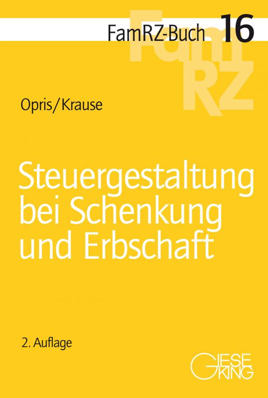 Cover-Bild Steuergestaltung bei Schenkung und Erbschaft