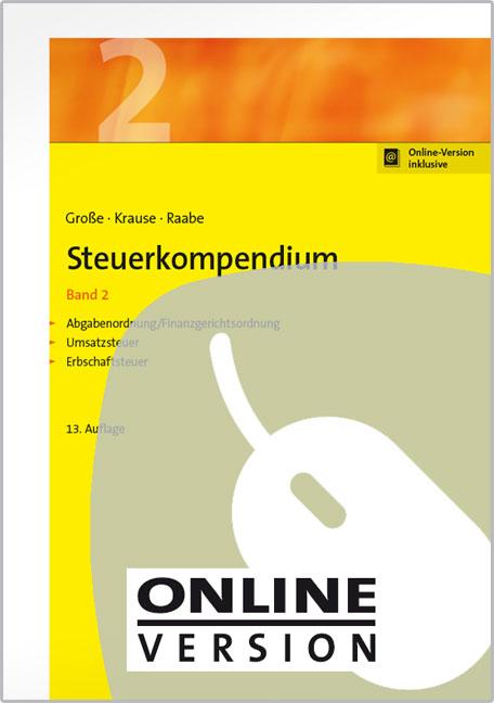 Cover-Bild Steuerkompendium, Band 2